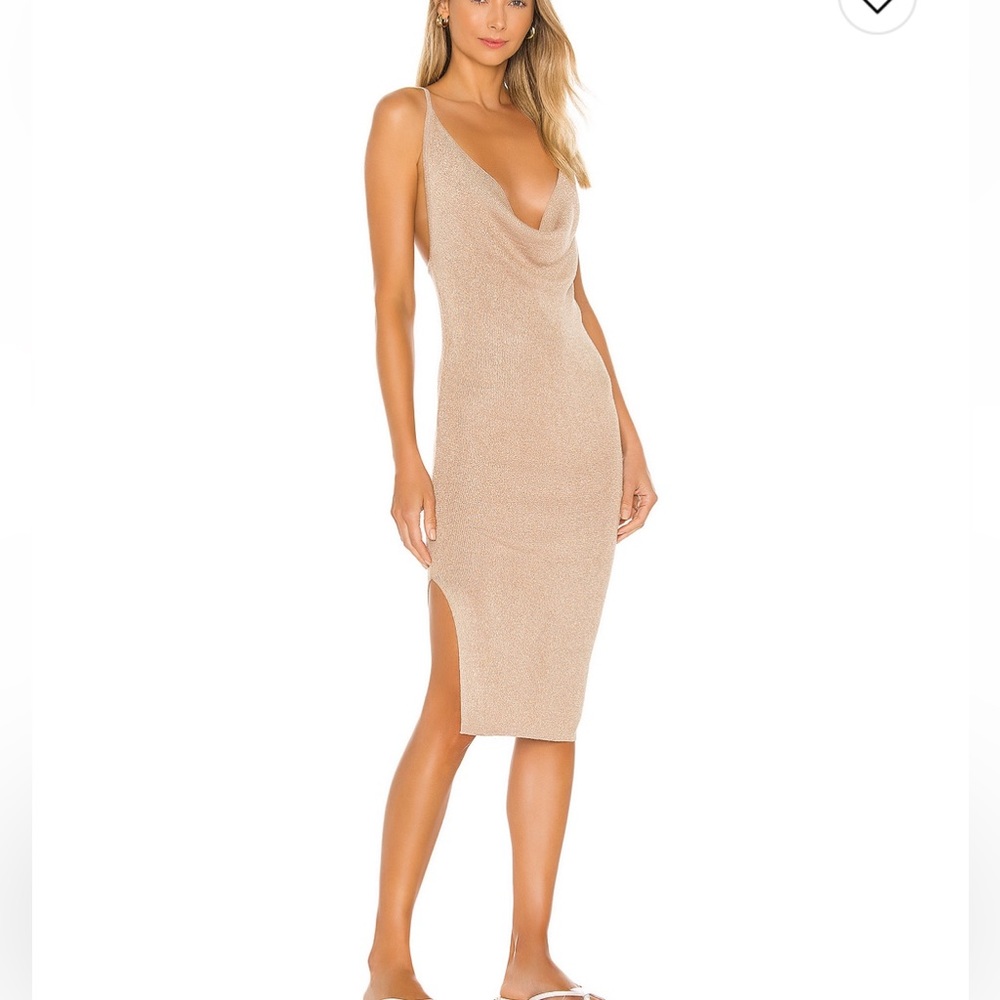 Superdown Sabrina Knit Midi Dress